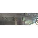Консоль потолочная для установки р/c Toyota Hilux , без выреза под р/c, серая