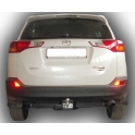 ТСУ для Toyota RAV4 2013- без выреза бампера (балка ниже бампера)
