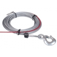 COMEUP Трос 4 mm X 15.2 m с ограничителем для лебедки ComeUp ATV-1500 COMEUP Трос 4 mm X 15.2 m с ограничителем для лебедки ComeUp ATV-1500